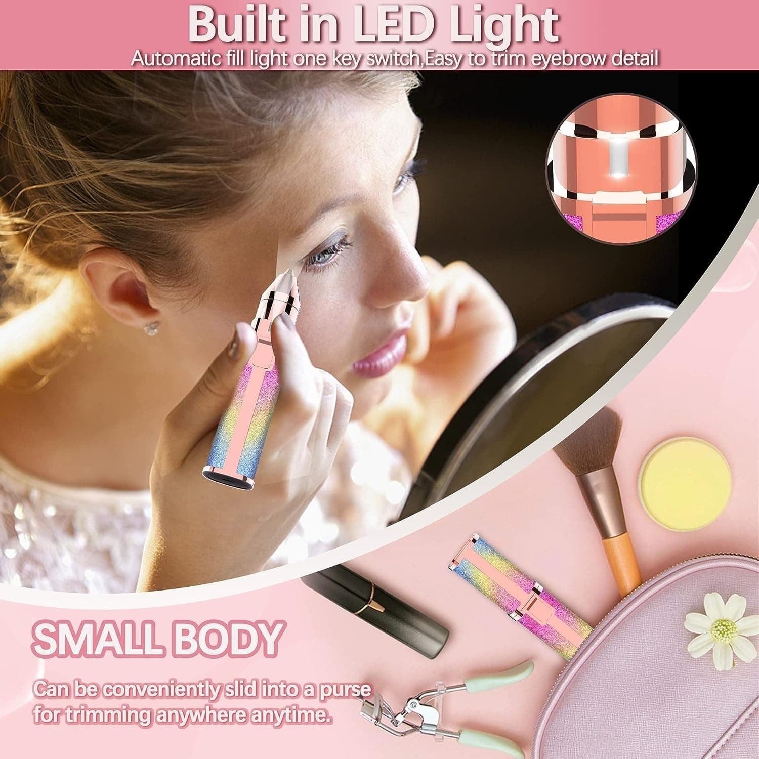 2-in-1 Flawless Hair Remover & Eyebrow Trimmer | Smooth Skin