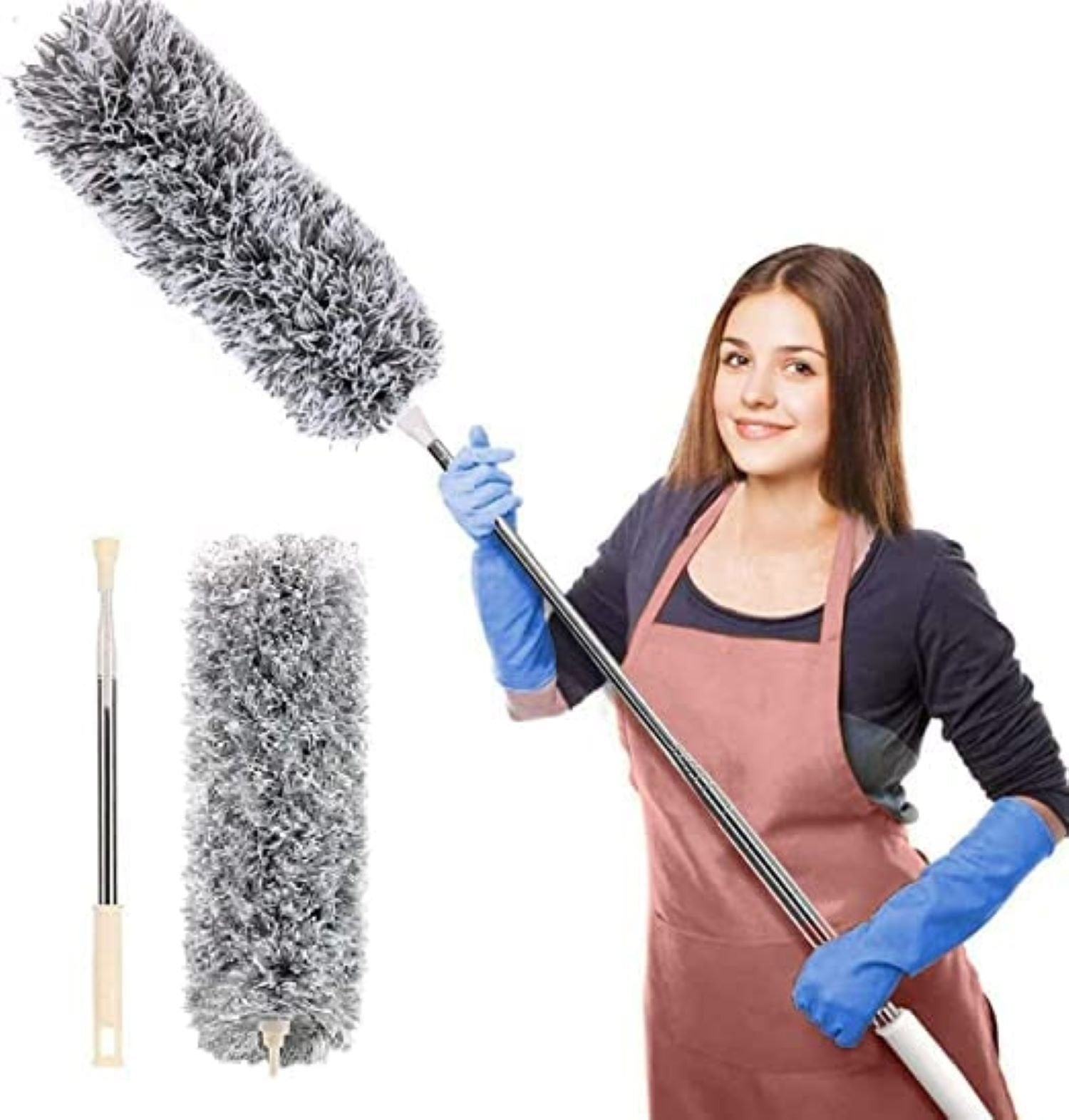 Flexible Microfiber Dusting Brush – Reach Every Corner
