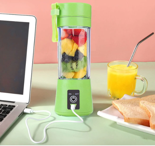 Portable Juicer Blender – USB Rechargeable & On-the-Go Mixing
