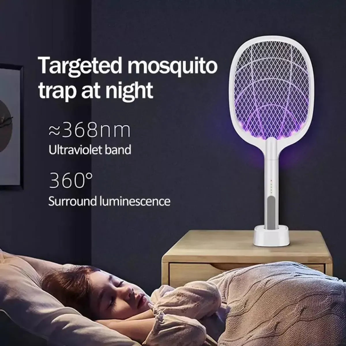 Electric Mosquito Killer Lamp – Safe, Silent & Chemical-Free