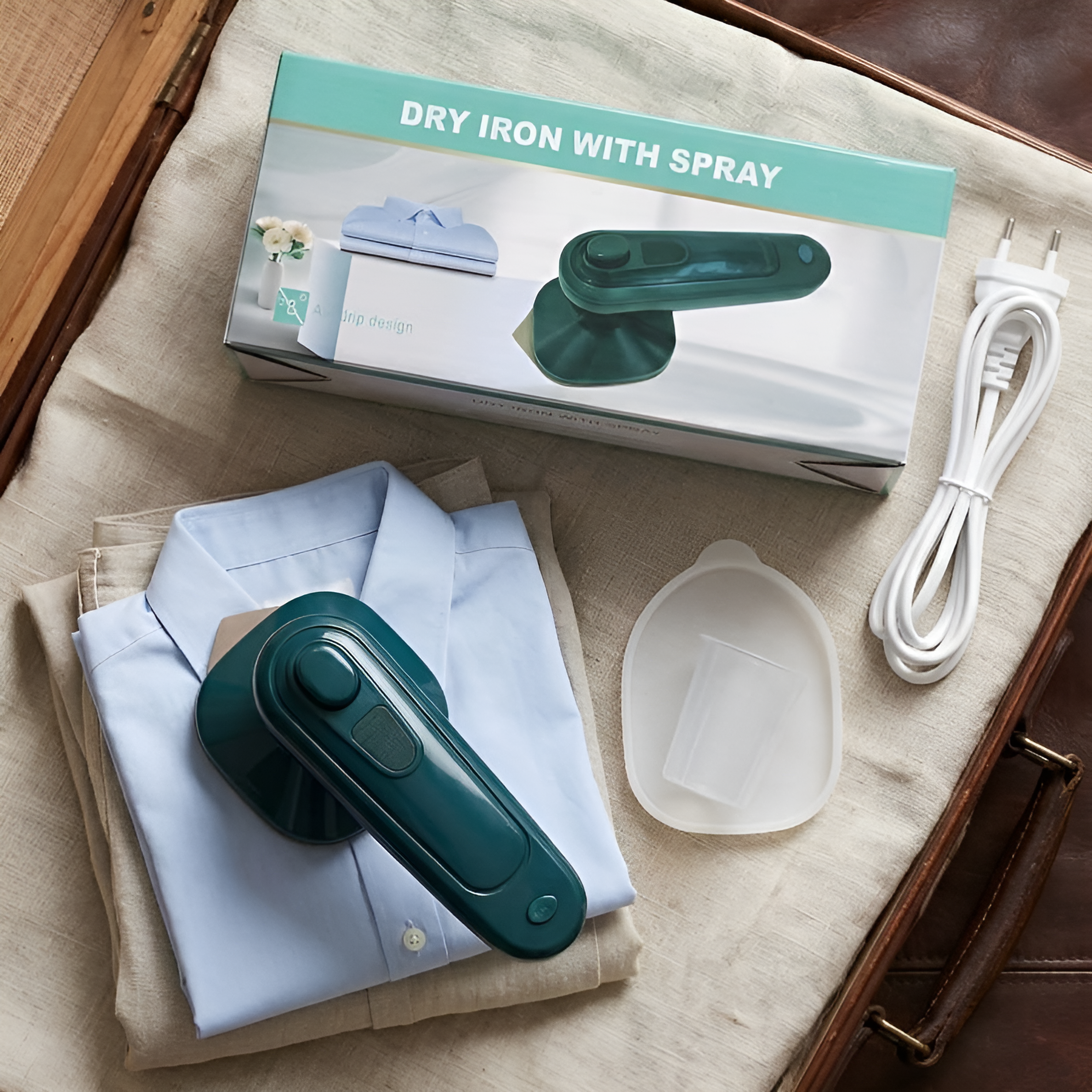 Portable Steam Iron – Fast Wrinkle Removal & Easy Pressing