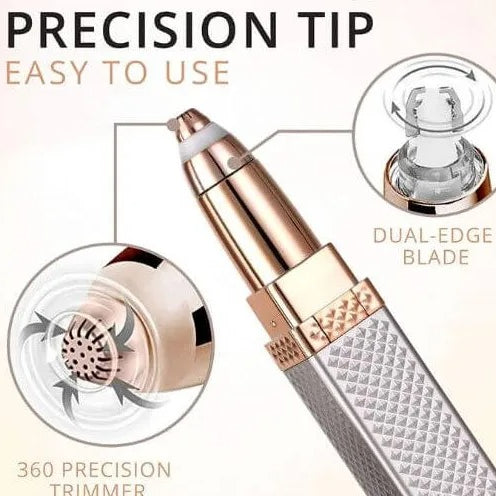 2-in-1 Flawless Hair Remover & Eyebrow Trimmer | Smooth Skin
